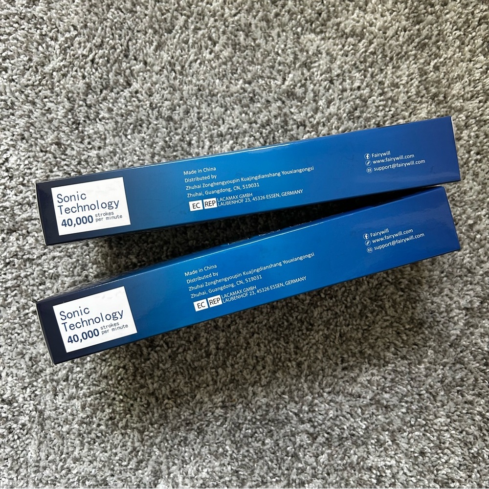 Fairywill Sonic Electric Toothbrush - Black - Picture 3 of 4